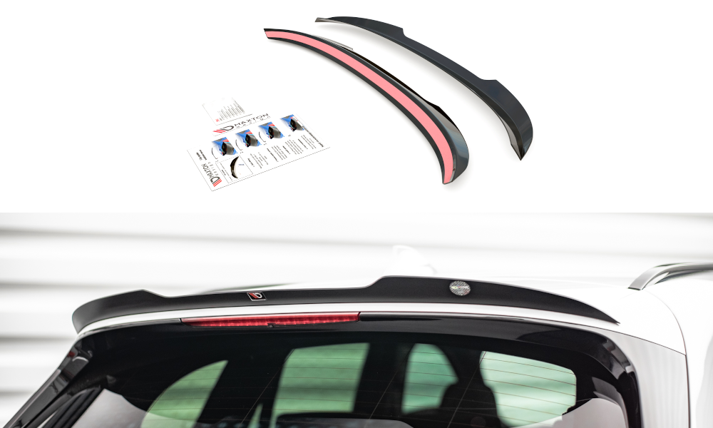 Heckspoiler Lippe BMW X1 M-Paket F48 schwarz Hochglanz – Ansicht 2