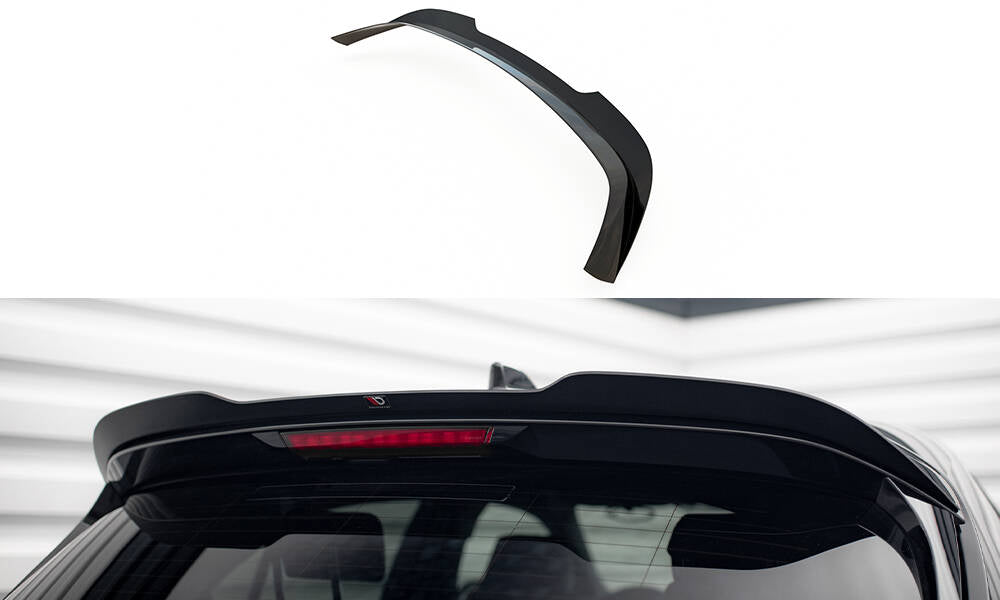 Heckspoiler Lippe Toyota Corolla XII Hatchback schwarz Hochglanz – Ansicht 2