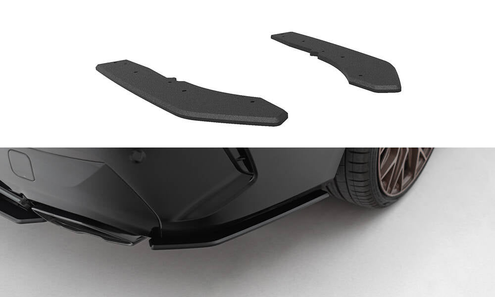 Street Pro Heck Ansatz Flaps Diffusor passend für BMW M440i  G22 / G23 / G22 Facelift / G23 Facelift – Ansicht 2