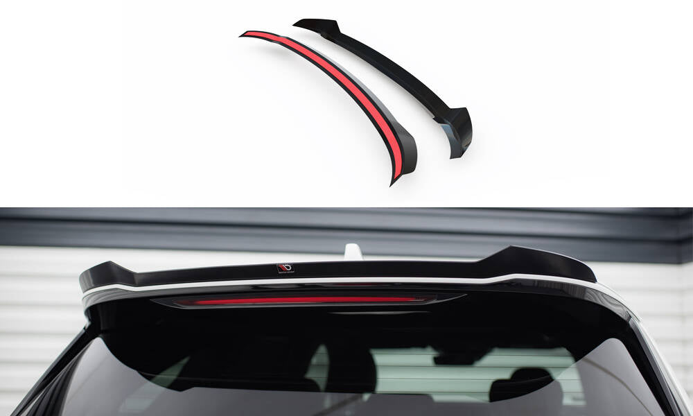 Heckspoiler Lippe Kia Sorento Mk4 schwarz Hochglanz – Ansicht 2