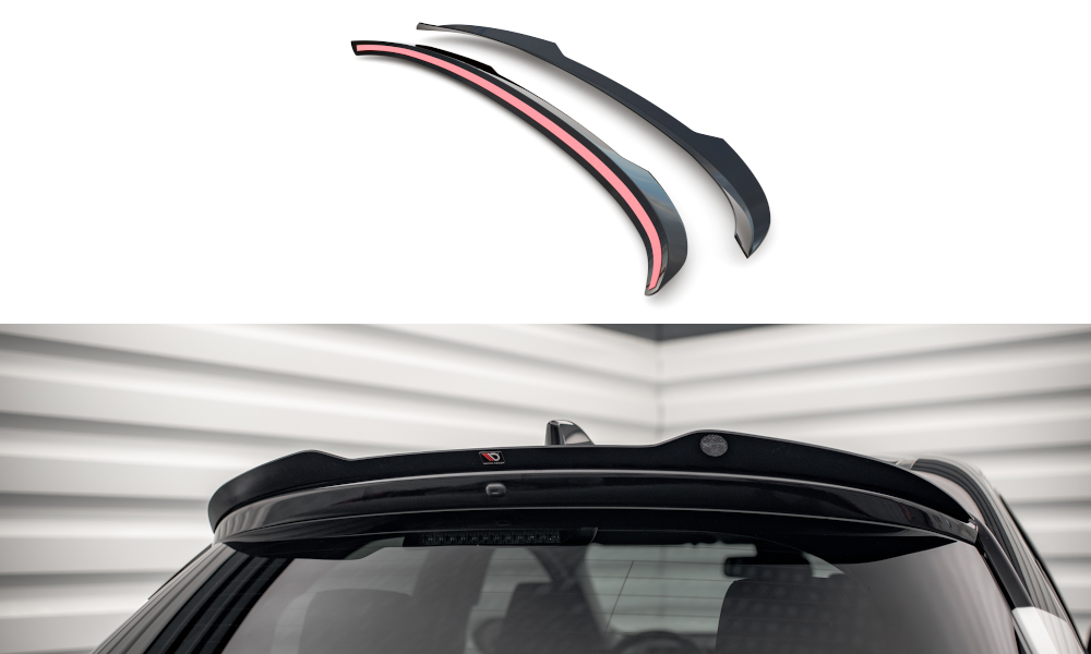 Heckspoiler Lippe V.2 Toyota Yaris Mk4 schwarz Hochglanz – Ansicht 2