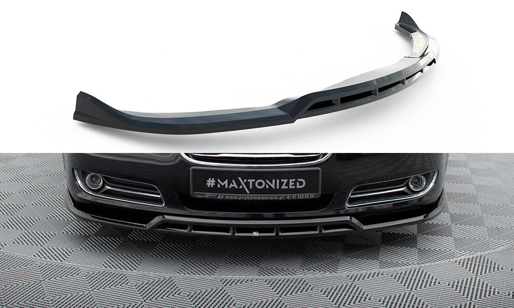 Street+ Spoilerlippe Front Ansatz passend für Chrysler 300 Mk2 schwarz Hochglanz – Ansicht 2