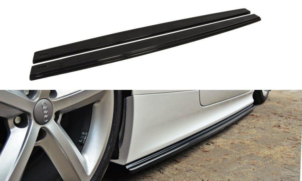 Street+ Seitenschweller Leisten passend für Audi TT RS 8J schwarz Hochglanz – Ansicht 2