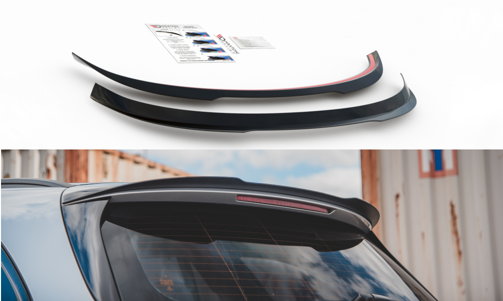 Heckspoiler Lippe V.2 Mercedes-Benz E Kombi S213 schwarz Hochglanz – Ansicht 2