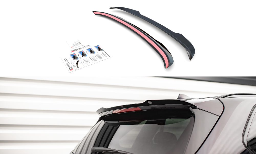 Heckspoiler Lippe BMW X5 M F85 schwarz Hochglanz – Ansicht 2