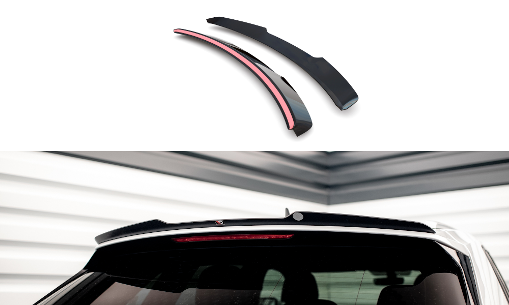 Heckspoiler Lippe VW Atlas Cross Sport schwarz Hochglanz – Ansicht 2