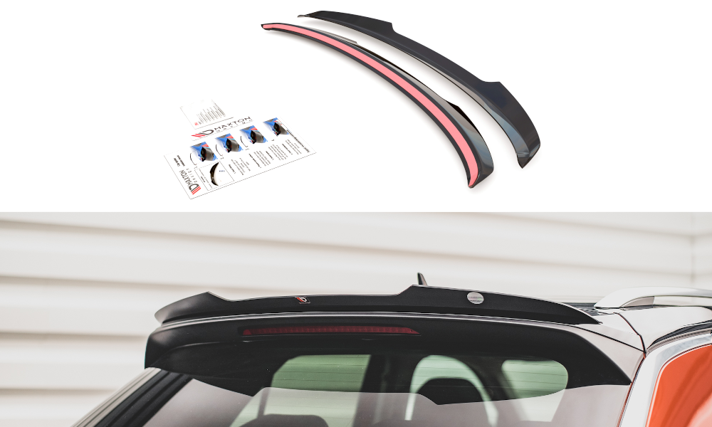 Heckspoiler Lippe VW T-Roc Mk1 schwarz Hochglanz – Ansicht 2