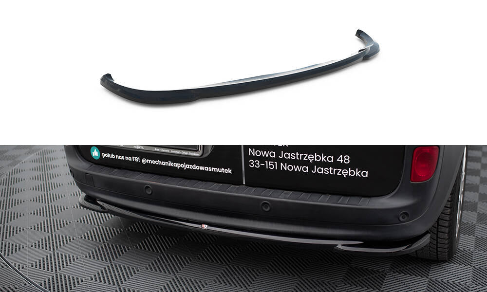 Heckansatz Mercedes-Benz Citan W415 schwarz Hochglanz – Ansicht 2