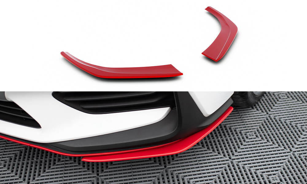 Street+ Spoilerlippe Front Ansatz passend fürs Hyundai I30 N Mk3 Hatchback / Fastback – Ansicht 2