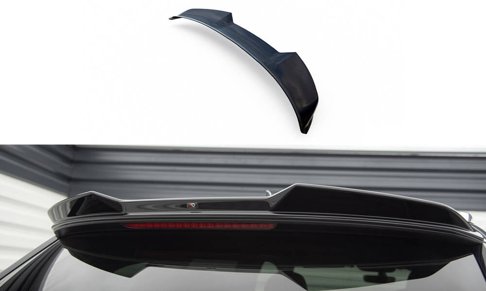 Heckspoiler Lippe 3D Audi Q7 Mk2 schwarz Hochglanz – Ansicht 2