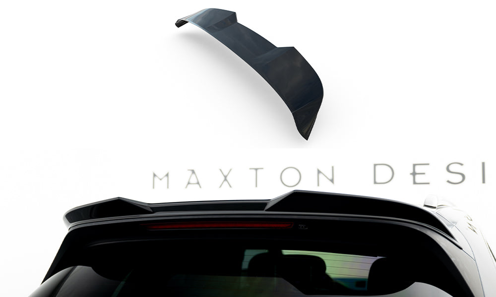 Heckspoiler Lippe 3D Porsche Cayenne SUV Mk3 Facelift schwarz Hochglanz – Ansicht 2