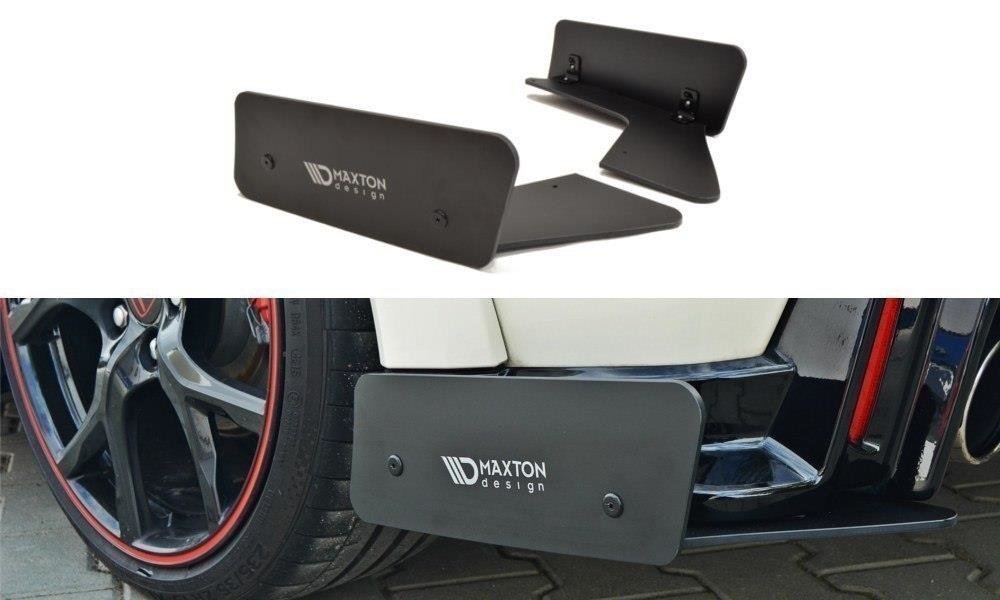 SPORT Heck Ansatz Flaps Diffusor passend für HONDA CIVIC IX TYPE R – Ansicht 2