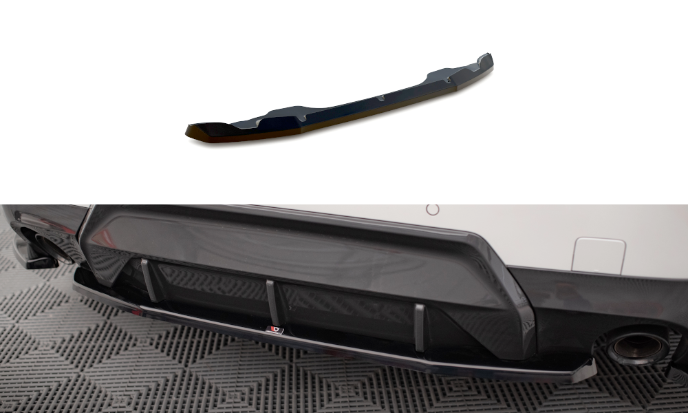 Heckansatz BMW 2 Coupe M-Paket G42 schwarz Hochglanz – Ansicht 2