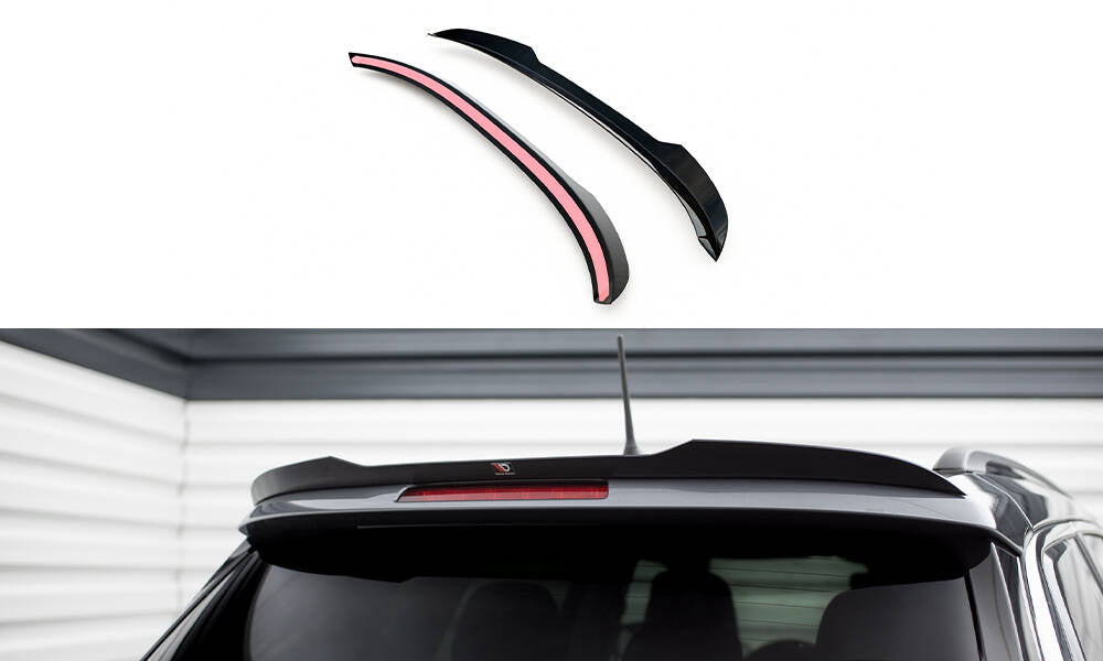 Heckspoiler Lippe Jeep Compass Limited Mk2 Facelift schwarz Hochglanz – Ansicht 2