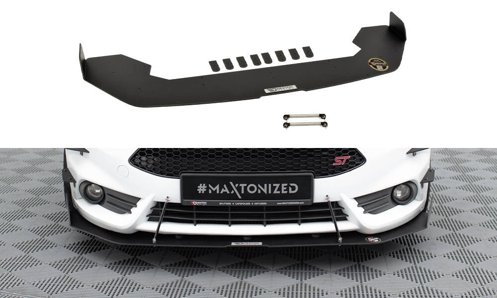 Front Sport Diffusor V.2 Ford Fiesta ST Mk7 FL – Ansicht 2