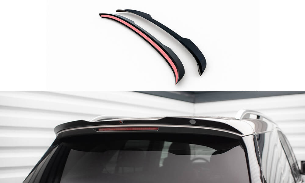 Heckspoiler Lippe Mercedes-Benz GLE SUV AMG-Line / AMG W167 / W167 Facelift schwarz Hochglanz – Ansicht 2