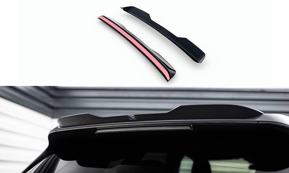 Heckspoiler Lippe BMW iX M-Paket i20 / I20 Facelift schwarz Hochglanz – Ansicht 2