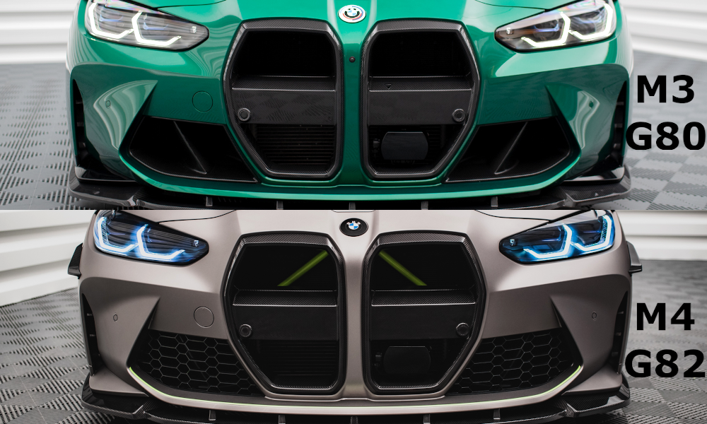 Prepreg Carbon Fiber Front Grill BMW M4 G82  / M3 G80 – Ansicht 2