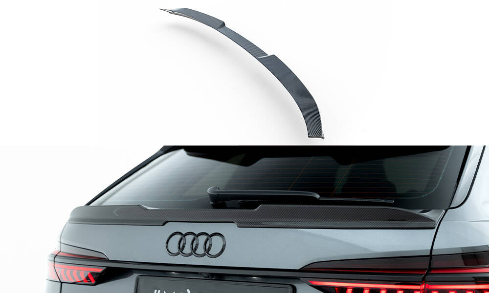 Prepreg Carbon Fiber Heckklappenspoiler (Niedriger) Audi RS6 C8 / C8 Facelift – Ansicht 2
