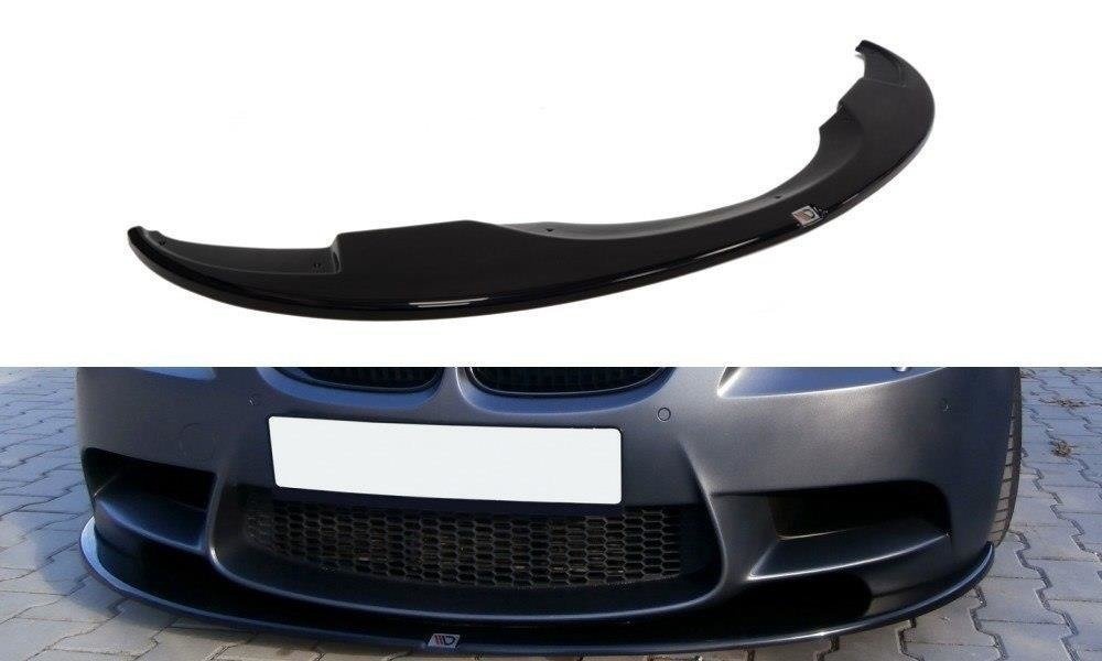 Street+ Spoilerlippe Front Ansatz passend für BMW M3 E92 / E93  schwarz Hochglanz – Ansicht 2
