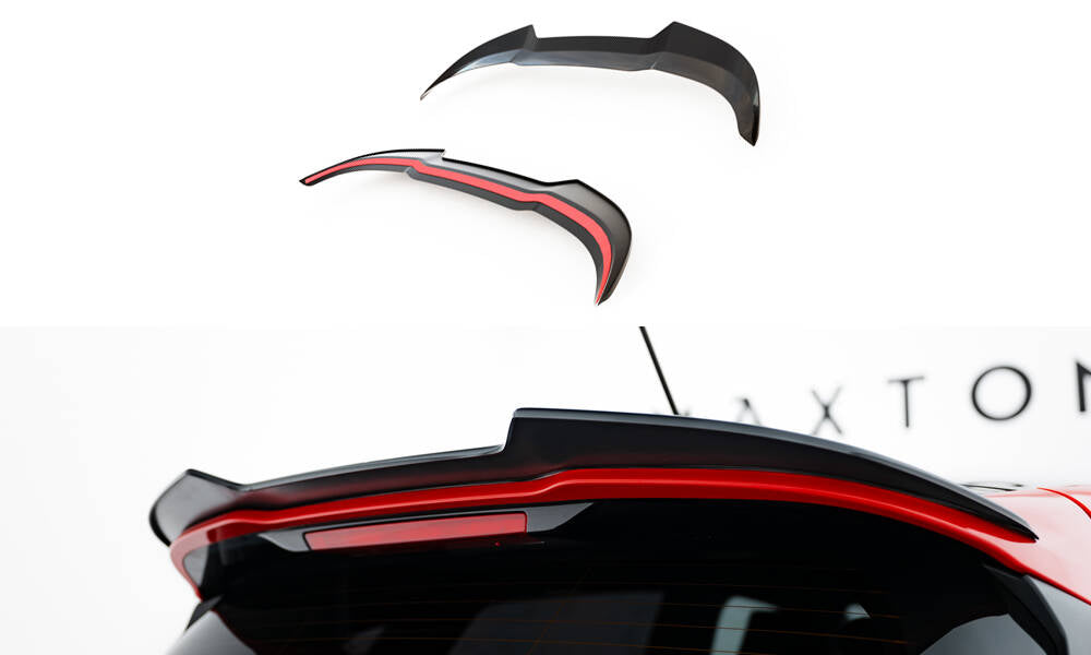 Heckspoiler Lippe V.1 Ford Fiesta Mk8 ST / ST-Line schwarz Hochglanz – Ansicht 2