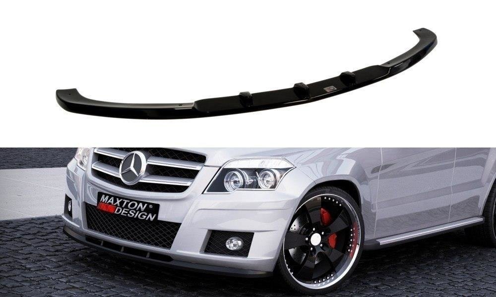 Street+ Spoilerlippe Front Ansatz passend für MERCEDES GLK W204 (FÜR STANDARD STOßSTANGE) schwarz Hochglanz – Ansicht 2