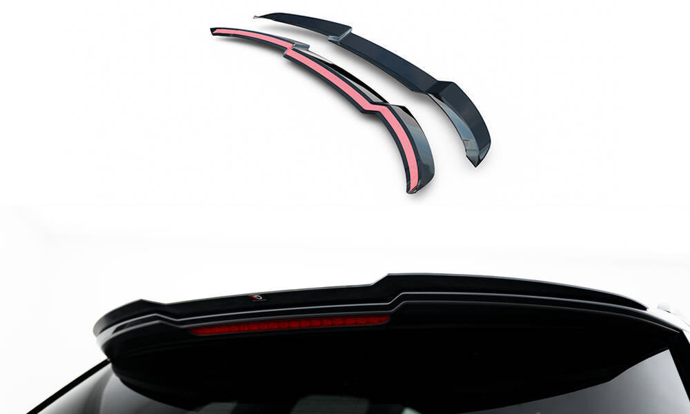 Heckspoiler Lippe Audi Q7 S-Line  / SQ7 Mk2 Facelift 2 schwarz Hochglanz – Ansicht 2