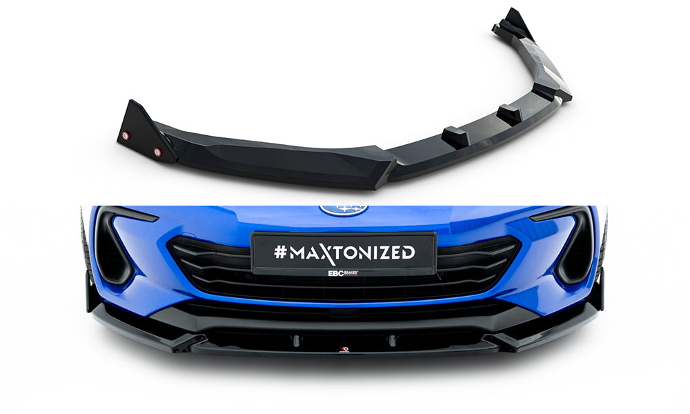 Street+ Spoilerlippe Front Ansatz V.1 + Flaps passend für Subaru BRZ Mk2 – Ansicht 2
