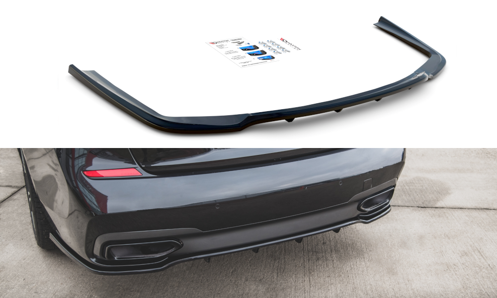 Street+ Mittlerer Diffusor RACE passend für BMW 7 M-Paket G11 /G12 schwarz Hochglanz – Ansicht 2