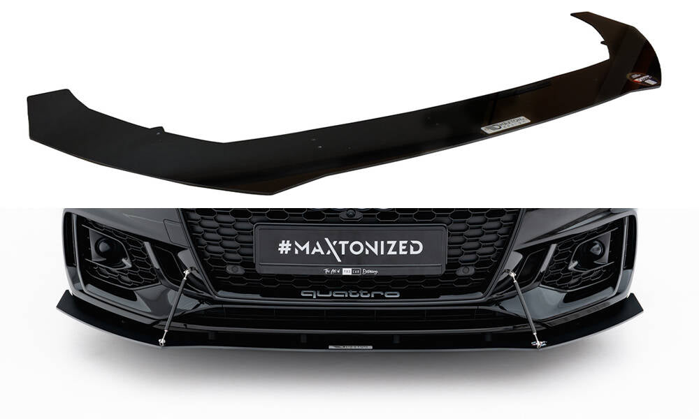 Sport Street+ Spoilerlippe Front Ansatz V.1 passend für Audi RS5  Coupe / Sportback F5 – Ansicht 2
