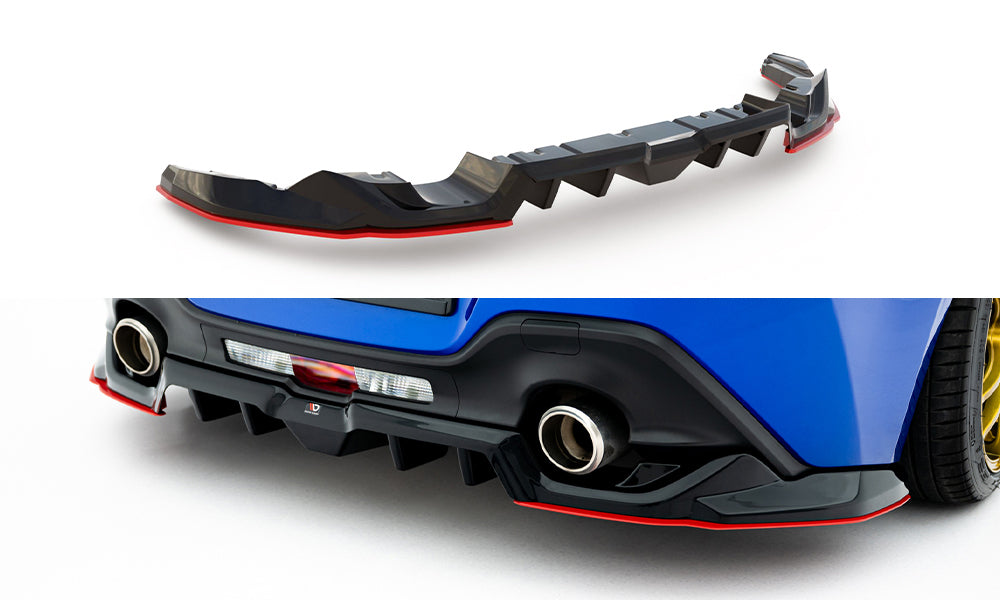 Street+ Mittlerer Diffusor RACE V.2 passend für Subaru BRZ Mk2 – Ansicht 2