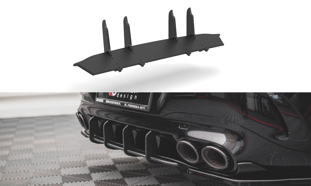 Street Pro Heckschürze passend für Mercedes-AMG CLA 35 / 45 Aero C118 – Ansicht 2