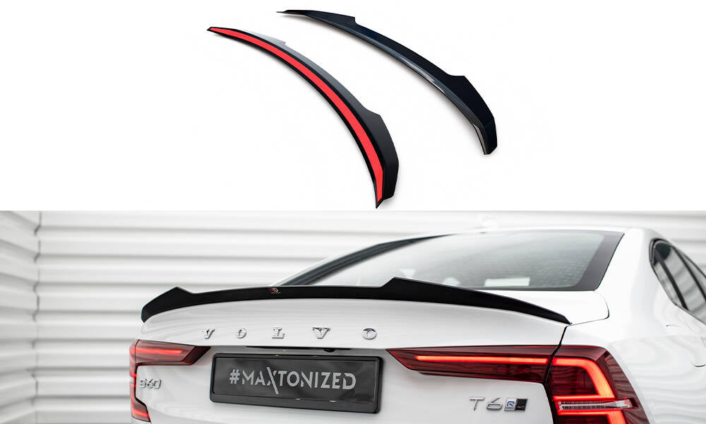 Heckspoiler Lippe Volvo S60 R-Design Mk3 schwarz Hochglanz – Ansicht 2