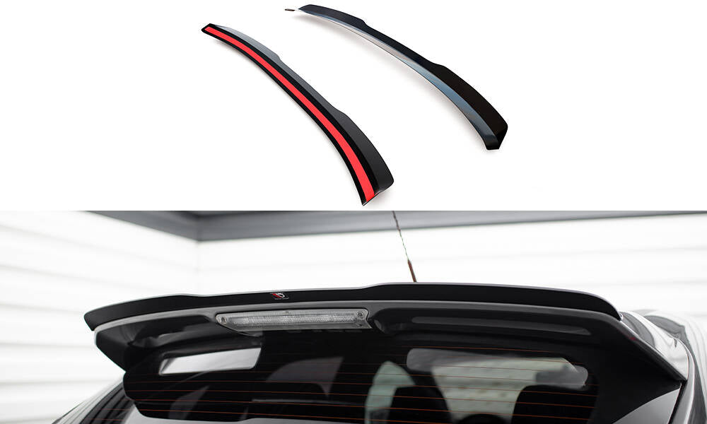 Heckspoiler Lippe Ford Focus ST Mk3 / Mk3 FL schwarz Hochglanz – Ansicht 2