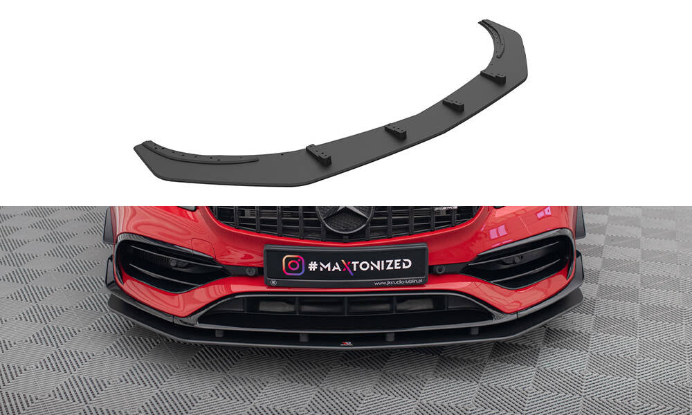 Street Pro Street+ Spoilerlippe Front Ansatz passend für Mercedes-Benz A 45 AMG Aero W176 Facelift – Ansicht 2