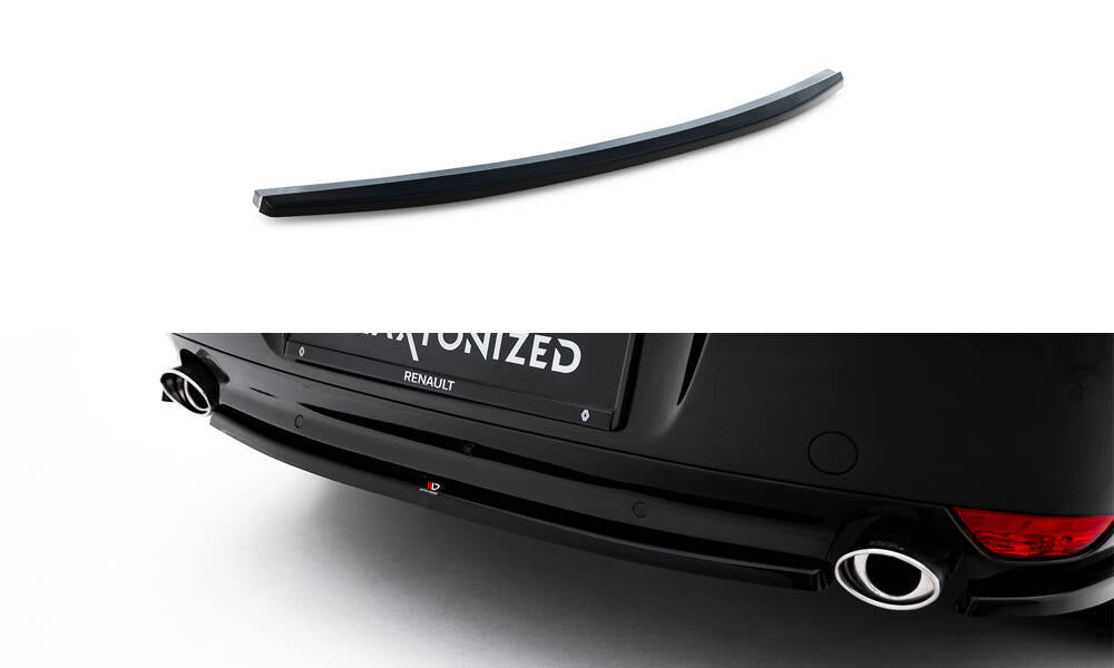 Heckansatz Renault Laguna Hatchback GT Mk3 schwarz Hochglanz – Ansicht 2
