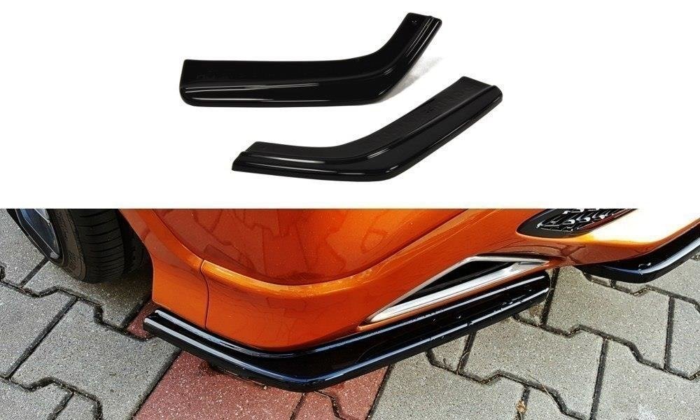 Heck Ansatz Flaps Diffusor passend für HONDA CIVIC VIII TYPE S/R schwarz Hochglanz – Ansicht 2