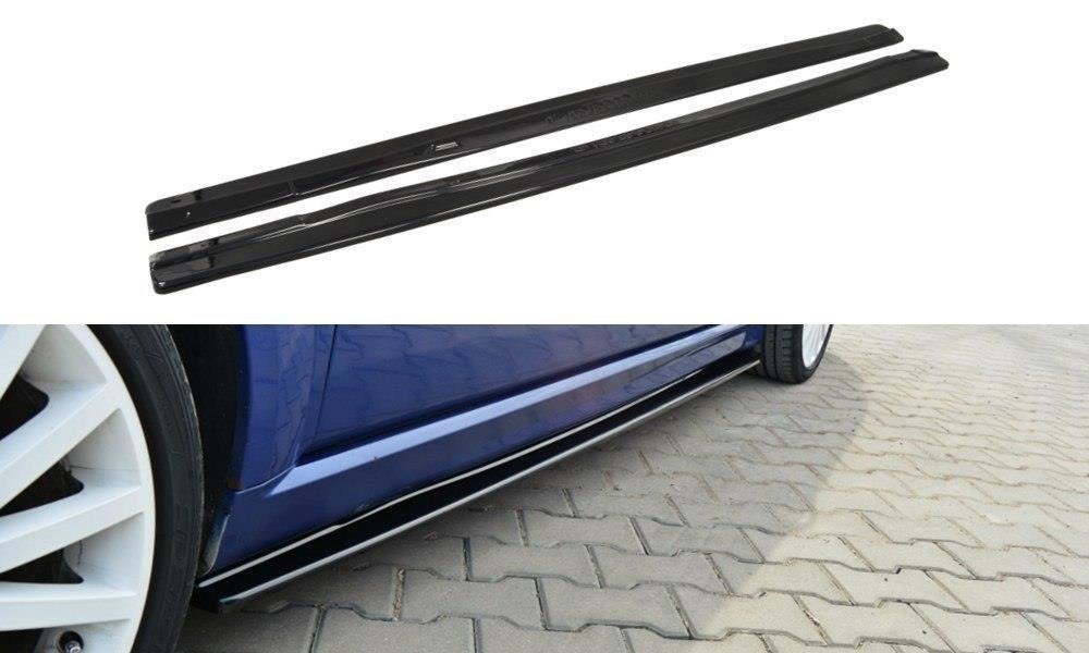 Street+ Seitenschweller Leisten passend für Ford Mondeo Mk3 ST220 schwarz Hochglanz – Ansicht 2