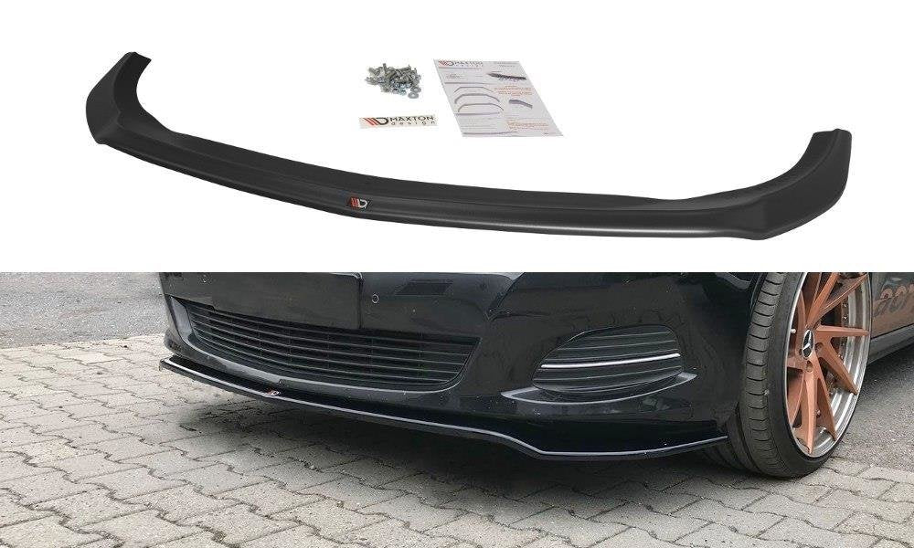 Street+ Spoilerlippe Front Ansatz V.3 passend für Mercedes-Benz V-Klasse W447 schwarz Hochglanz – Ansicht 2