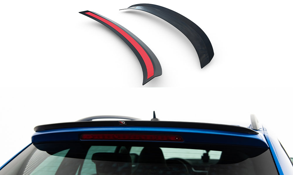 Heckspoiler Lippe Skoda Octavia RS Mk3 / Mk3 FL Combi schwarz Hochglanz – Ansicht 2