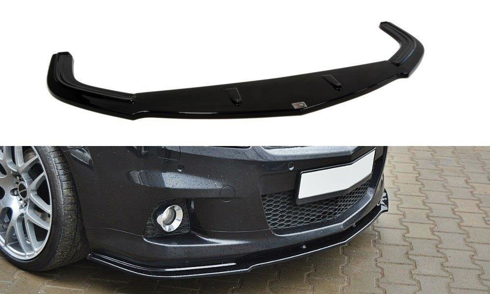 Street+ Spoilerlippe Front Ansatz passend für OPEL ZAFIRA B OPC / VXR schwarz Hochglanz – Ansicht 2