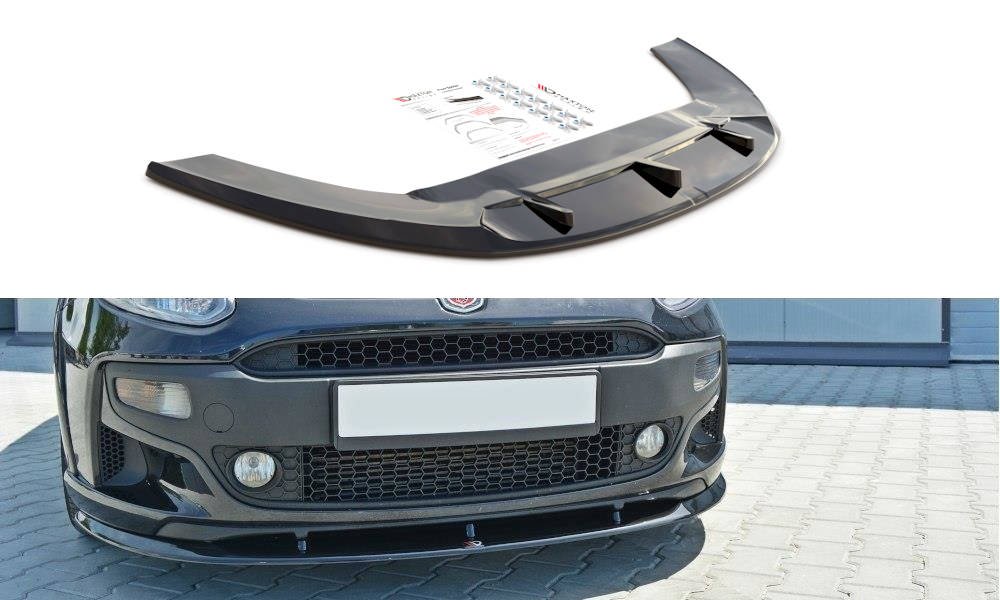 Frontdiffusor Abarth Punto Evo  schwarz Hochglanz – Ansicht 2