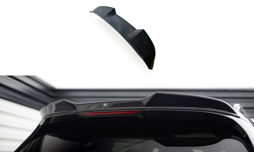 Heckspoiler Lippe 3D BMW X7 M-Paket G07  schwarz Hochglanz – Ansicht 2