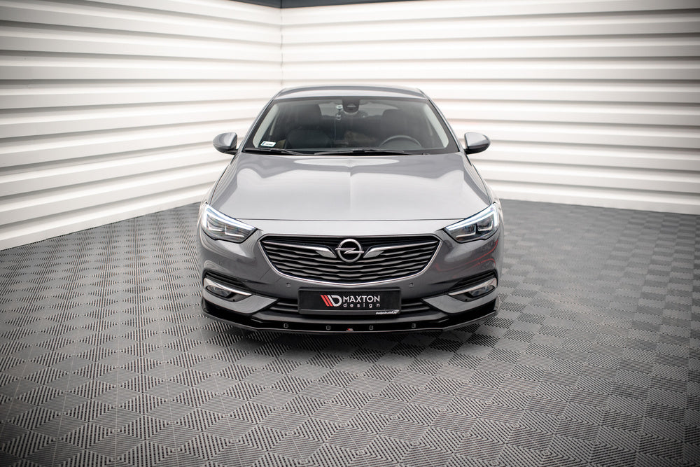 Street+ Spoilerlippe Front Ansatz V.2 passend für Opel Insignia Mk2 schwarz Hochglanz – Ansicht 4