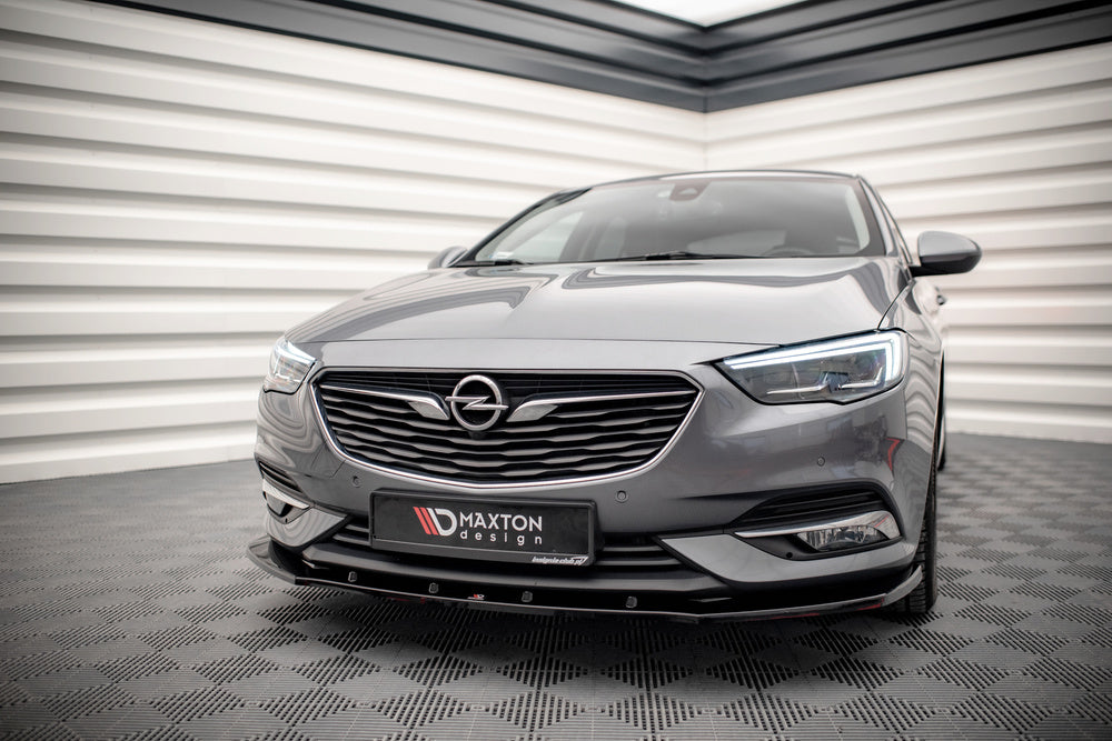 Street+ Spoilerlippe Front Ansatz V.2 passend für Opel Insignia Mk2 schwarz Hochglanz – Ansicht 5