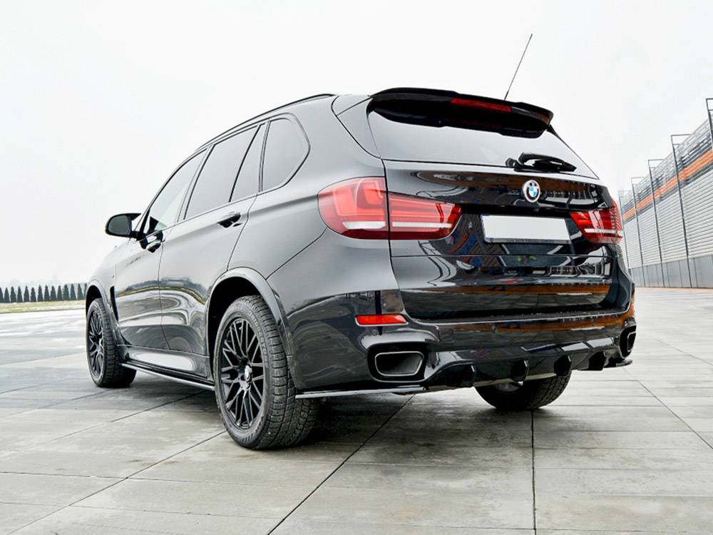 Street+ Seitenschweller Leisten passend für BMW X5 F15 M Paket schwarz Hochglanz – Ansicht 1