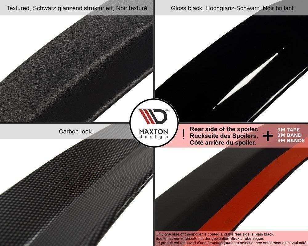 Heckspoiler Lippe Mercedes-Benz C Limousine Standard / AMG-Line W204 / W204 Facelift schwarz Hochglanz – Ansicht 7