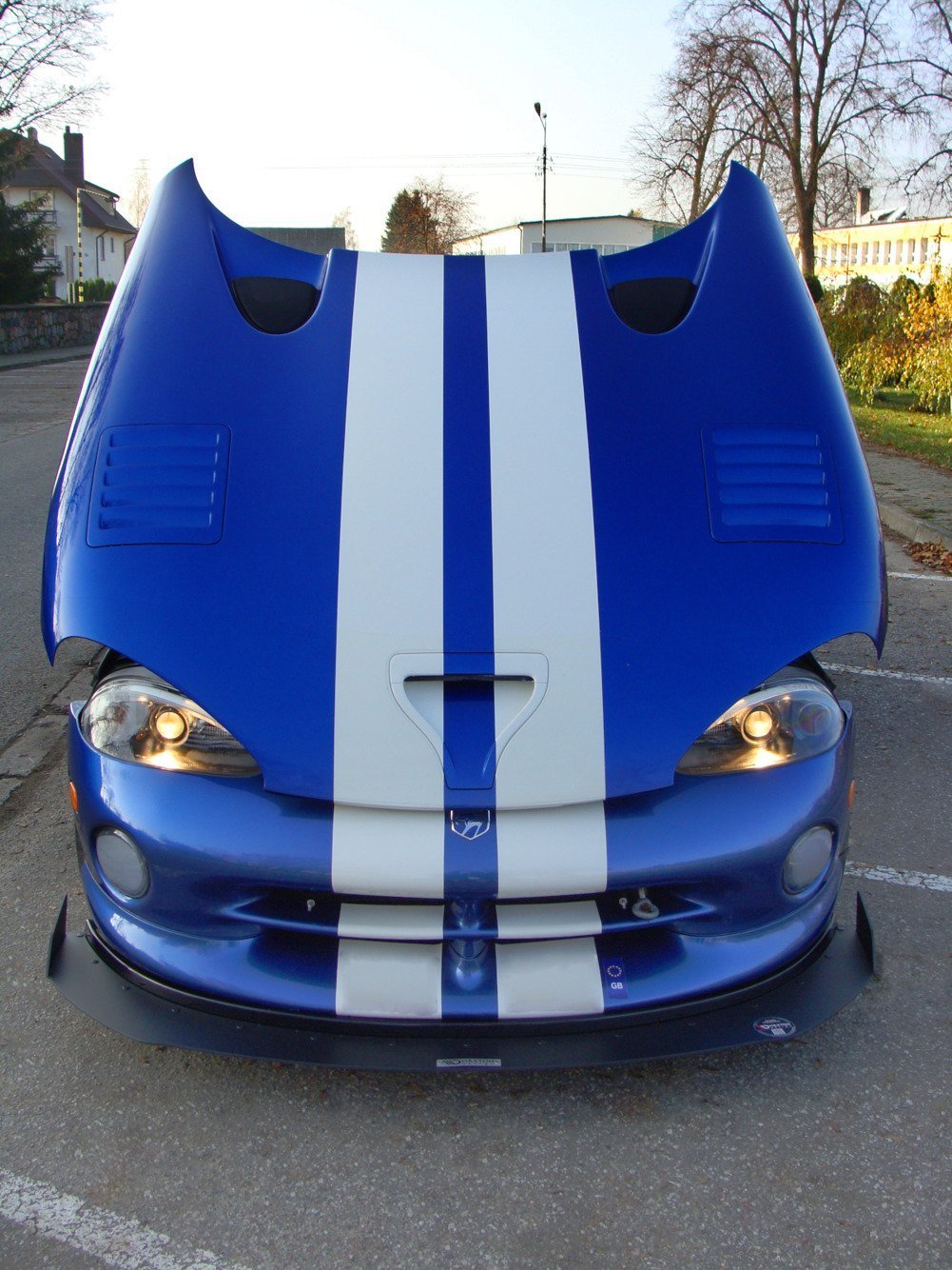 Racing Street+ Spoilerlippe Front Ansatz passend für DODGE VIPER GTS – Ansicht 4