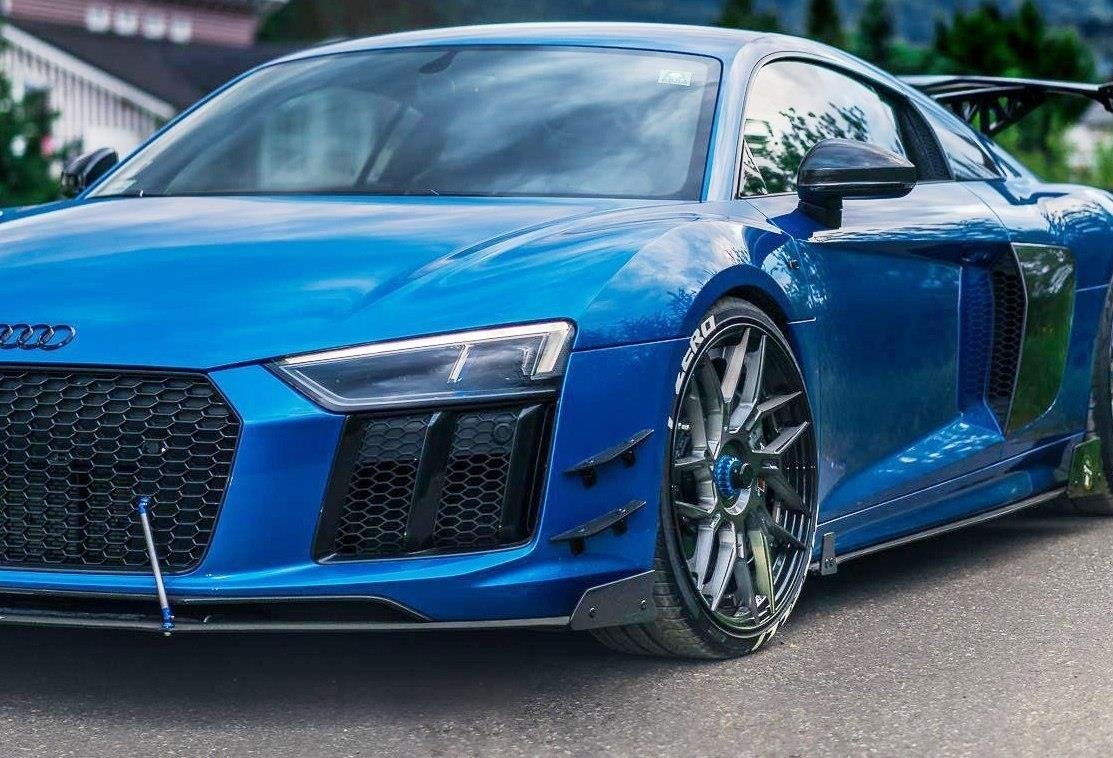 Ailes de pare-chocs avant (Canards) Audi R8 Mk.2 – Ansicht 1