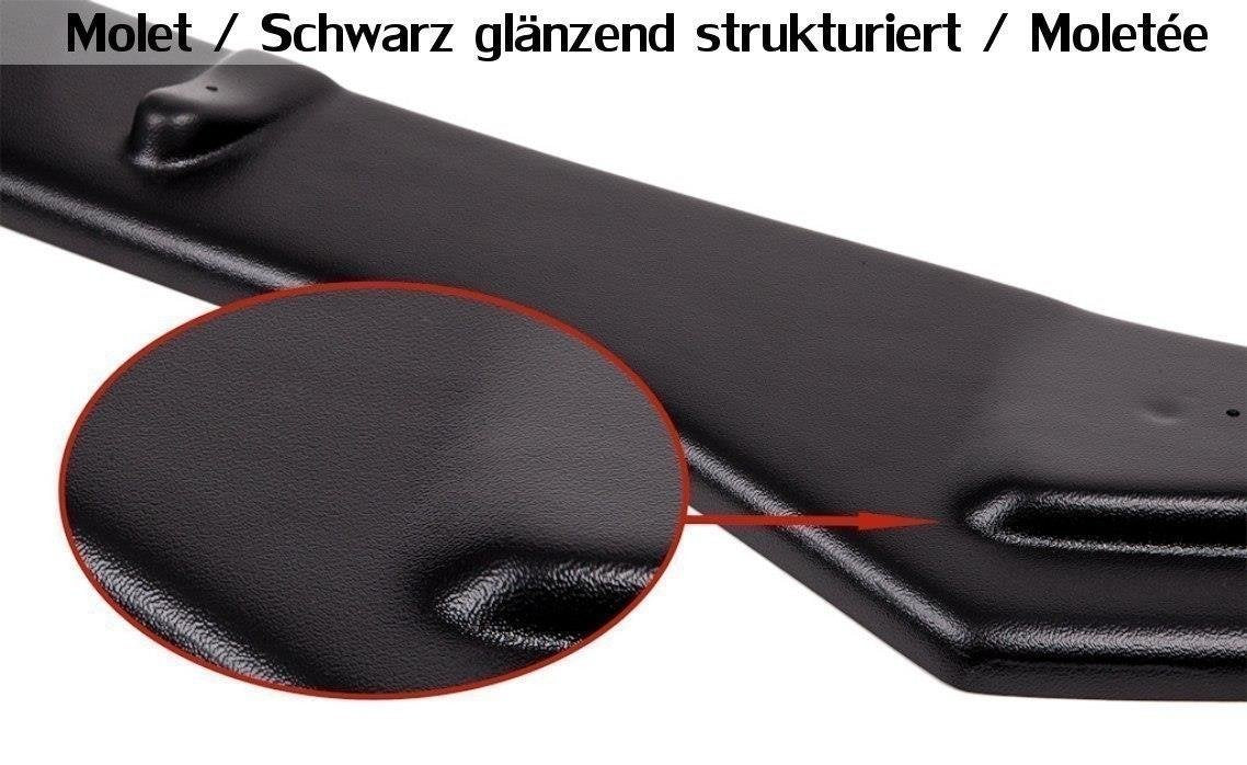 Street+ Spoilerlippe Front Ansatz passend für OPEL VECTRA C (for OPC Line, nach Facelift) schwarz Hochglanz – Ansicht 1